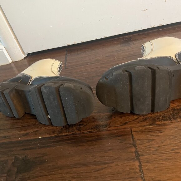 Ganni Leather Zipper Boots - Picture 3 of 3